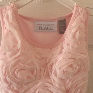 Pink rose dress